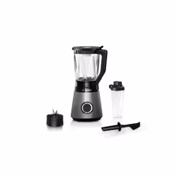 Bosch MMB6174S mixeur Robot mixer 1200 W Noir, Métallique, Transparent