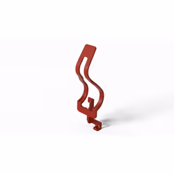 Bosch SGZ0IC00, Support de verres à pieds, Bosch, Rouge, 2,02 kg, 1 pièce(s), 2,2 kg