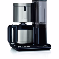 Bosch TKA8A683, Machine à café filtre, 1,1 L, Café moulu, 1100 W, Noir, Acier inoxydable