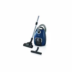 Bosch Serie 8 BGB75X494, 650 W, Aspirateur réservoir cylindrique, Sec, Sac à poussière, Filtre allergène, Bleu