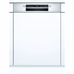 Bosch Serie 2 SMI2ITS33E, Semi-intégré, Taille maximum (60 cm), Acier inoxydable, Boutons, Tactile, 1,75 m, 1,65 m
