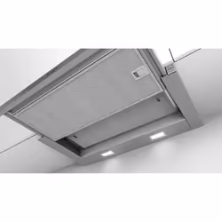 Bosch DFM064A53 hotte Semi-intégrée (semi-encastrée) Métallique, Argent 400 m³/h A