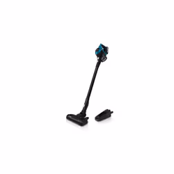 Bosch Serie 6 BBS611LAG aspirateur balai et balai électrique Batterie Sec Sans sac 0,3 L Bleu 2,5 Ah
