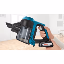 Bosch Serie 6 BBS611LAG aspirateur balai et balai électrique Batterie Sec Sans sac 0,3 L Bleu 2,5 Ah - Vue supplémentaire 8