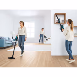 Bosch Serie 6 BKS6111P aspirateur balai et balai électrique Batterie Sec Bleu