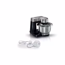 Bosch Serie 2 MUMS2VM00, 3,8 L, Noir, Argent, 1,1 m, Acier inoxydable, Plastique, 900 W