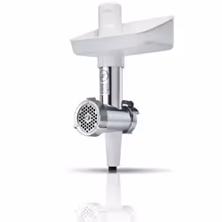 Bosch MUZS2FWW, Kit de hachage de viande, Acier satin, Blanc, 255 mm, 120 mm, 180 mm, 764 g