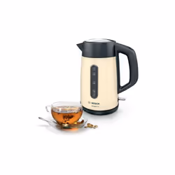 Bosch TWK4P437 bouilloire 1,7 L 2400 W Beige, Noir