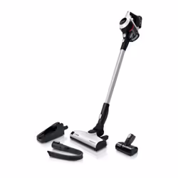 Bosch Serie 6 BKS611MTB, Sans sac, Noir, Blanc, Sec, Batterie, 30 min, 4 h