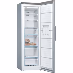Bosch Serie 4 GSN36VLEP congélateur Congélateur vertical Pose libre 242 L E Acier inoxydable