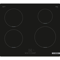 Bosch Serie 4 PUE611BB5J plaque Noir Intégré 59.2 cm Plaque avec zone à induction 4 zone(s)