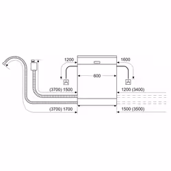 Bosch Serie 6 SMS6ZDI08E lave-vaisselle Pose libre 13 couverts C
