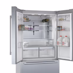 Bosch KFF96PIEP frigo américain Pose libre 573 L E Acier inoxydable