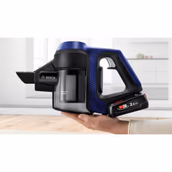 Bosch Serie 6 BBS611MAT aspirateur balai et balai électrique Batterie Sec Sans sac 0,3 L Bleu 2,5 Ah - Vue supplémentaire 5