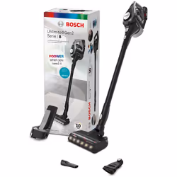 Bosch Serie 8 BCS82G31 aspirateur de table Noir, Gris Sans sac
