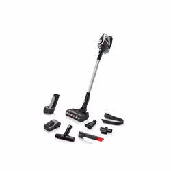Bosch Serie 8 BSS82SIL1, Sans sac, Noir, Argent, Sec, Filtrage, Sol nu, Tapis, Marches d’escalier, Tapisserie, LED