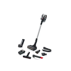 Bosch Serie 8 BSS82SIL1 aspirateur balai et balai électrique Batterie Sec Sans sac Noir, Argent 5 Ah