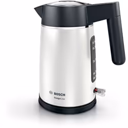 Bosch DesignLine, 1,7 L, 2400 W, Noir, Argent, Indicateur de niveau d'eau