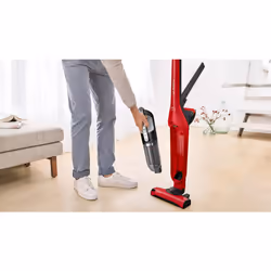 Bosch Serie 4 BBH3ZOO28 aspirateur balai et balai électrique Batterie Sec Sans sac 0,4 L Noir, Rouge 2,15 Ah - Vue supplémentaire 11