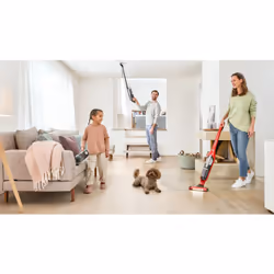 Bosch Serie 4 BBH3ZOO28 aspirateur balai et balai électrique Batterie Sec Sans sac 0,4 L Noir, Rouge 2,15 Ah - Vue supplémentaire 12