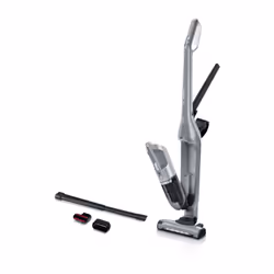 Bosch Serie 4 BBH3K2801, Sec, Filtrage, Sans sac, Argent, Batterie, 55 min