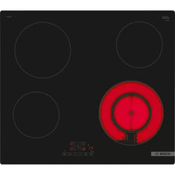 Bosch Serie 4 PKF611BB2E plaque Noir Intégré 60 cm Céramique 4 zone(s)