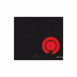 Bosch Serie 4 PKF611BB8E, Noir, Intégré, 59.2 cm, Céramique, Verre-céramique, 4 zone(s)