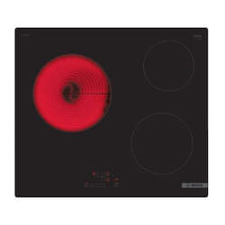 Bosch Serie 4 PKM611BB8E plaque Noir Intégré 60 cm Céramique 3 zone(s)