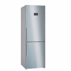 Bosch Serie 4 KGN367ICT, 321 L, SN-T, 9,5 kg/24h, C, Nouvelle zone compartiment, Acier inoxydable