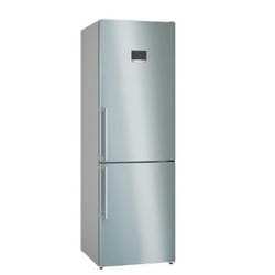 Bosch Serie 4 KGN367ICT réfrigérateur-congélateur Pose libre 321 L C Acier inoxydable