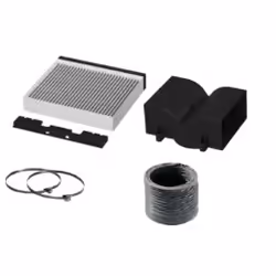 Bosch DWZ1CB1I4, Kit de recyclage pour hotte, Noir, Blanc, Bosch, 6 pièce(s)