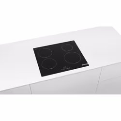 Bosch Serie 4 PUE611BB5E plaque Noir Intégré 60 cm Plaque avec zone à induction 4 zone(s)