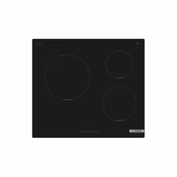 Bosch Serie 4 PUC611BB5E, Noir, Intégré, 60 cm, Plaque avec zone à induction, Verre-céramique, 3 zone(s)