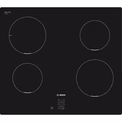 Bosch Serie 2 PUG611AA5E, Noir, Comptoir, 60 cm, Plaque avec zone à induction, Verre-céramique, 4 zone(s)