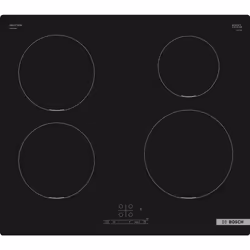 Bosch Serie 4 PUE611BB5D, Noir, Intégré, 59.2 cm, Plaque avec zone à induction, Verre-céramique, 4 zone(s)