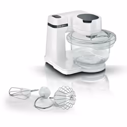 Bosch Serie 2 MUMS2TW00, 3,8 L, Blanc, Rotatif, Pétrisseur, Mélange, Mélange, 2 kg, 1,1 m