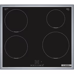 Bosch Serie 4 PIE645BB5E, Noir, Intégré, 60 cm, Plaque avec zone à induction, Verre-céramique, 4 zone(s)