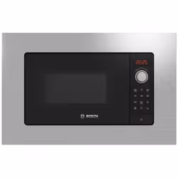Bosch Serie 2 BEL623MS3, Intégré, Micro-ondes grill, 20 L, 800 W, Rotatif, Tactile, Acier inoxydable