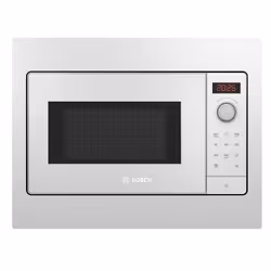 Bosch BFL523MW3, Intégré, Micro-onde simple, 20 L, 800 W, Écran integré, LED