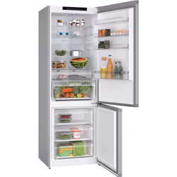 Bosch Serie 4 KGN492LDF réfrigérateur-congélateur Pose libre 440 L D Acier inoxydable