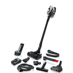 Bosch Serie 8 BSS825ALL aspirateur balai et balai électrique Batterie Sec Sans sac Noir, Blanc 5 Ah
