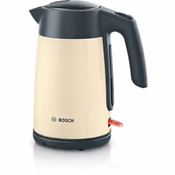 Bosch TWK7L467, 1,7 L, 2400 W, Champagne, Acier inoxydable, Indicateur de niveau d'eau, Arrêt de sécurité en cas de surchauff ...