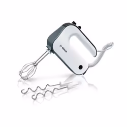 Bosch MFQ4, Batteur à main, Noir, Acier inoxydable, Blanc, Pétrisseur, Mélange, Mélange, 1,4 m, 850 W, 220 - 240 V