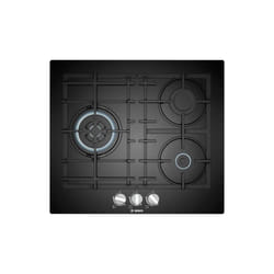Bosch Serie 4 PNC6B6B90 plaque Noir Intégré 60 cm Gaz 3 zone(s)