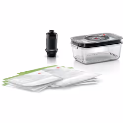 Bosch MSZV6FSG1, Boîte, Rectangulaire, Transparent, Plastique, Tritan, -20 - 250 °C, 1,21 kg
