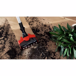 Bosch BBS711ANM aspirateur balai et balai électrique Batterie Sec Sans sac 0,3 L Noir, Rouge, Acier inoxydable - Vue supplémentaire 4