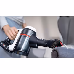 Bosch BBS711W aspirateur balai et balai électrique Batterie Sec Sans sac 0,3 L Noir, Acier inoxydable, Blanc - Vue supplémentaire 12