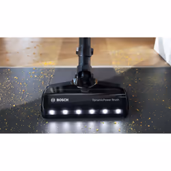 Bosch BBS711W aspirateur balai et balai électrique Batterie Sec Sans sac 0,3 L Noir, Acier inoxydable, Blanc - Vue supplémentaire 18