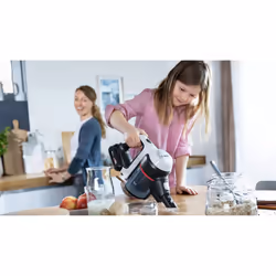 Bosch BBS711W aspirateur balai et balai électrique Batterie Sec Sans sac 0,3 L Noir, Acier inoxydable, Blanc - Vue supplémentaire 19