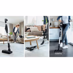 Bosch BCS711PET Aspirateur balai Batterie Sec Sans sac 0,3 L Noir, Rouge 3 Ah - Vue supplémentaire 2